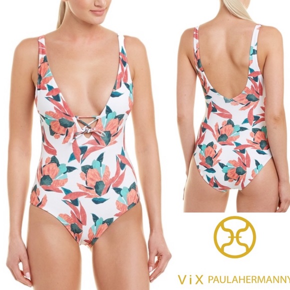 ViXBluebell Front-tie One Piece